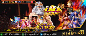 Daftar Slot Fafa Online